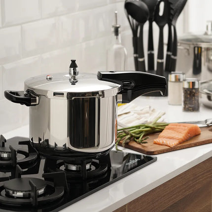 Olla A Presion Universal 6lts Optima Acero Inoxidable